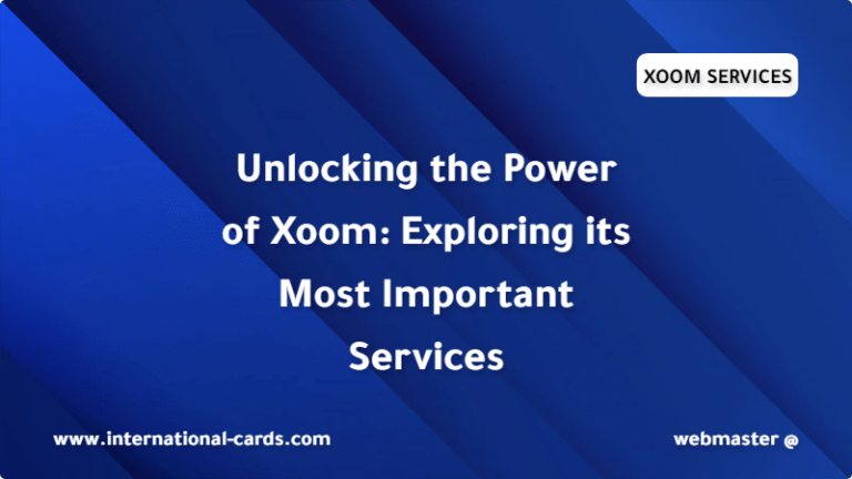 Xoom Services